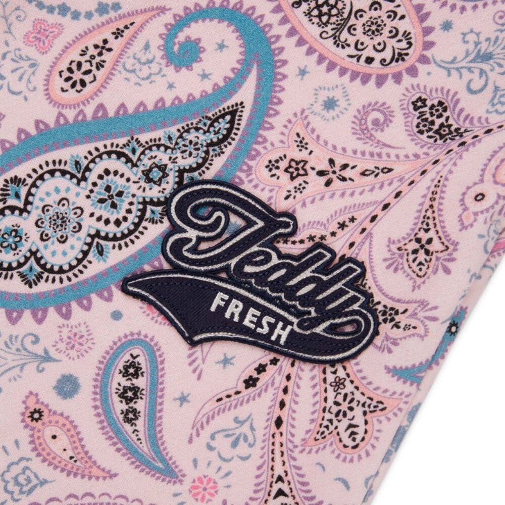 ๐ฅ TEDDY FRESH Unisex Sweatpants - Pink Paisley - Size L - Picture 5 of 12
